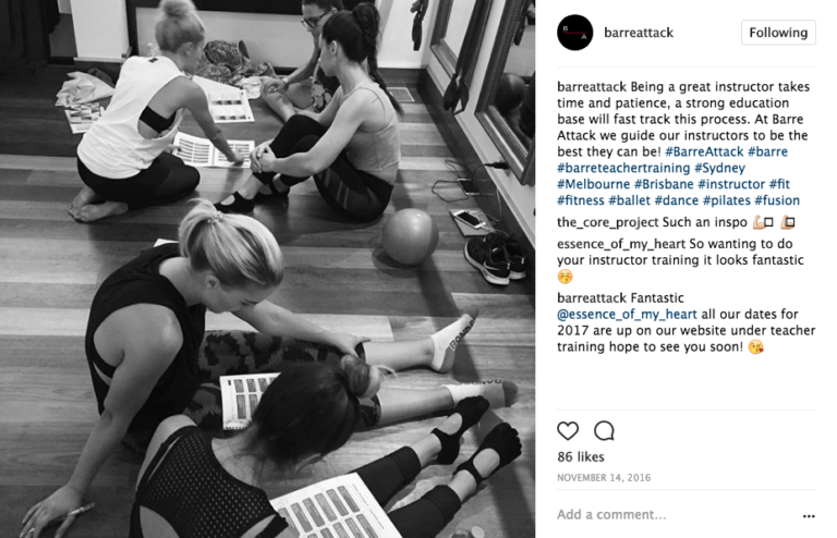 Where to get a Barre Certification in North America Where to get a Barre Certification in North America