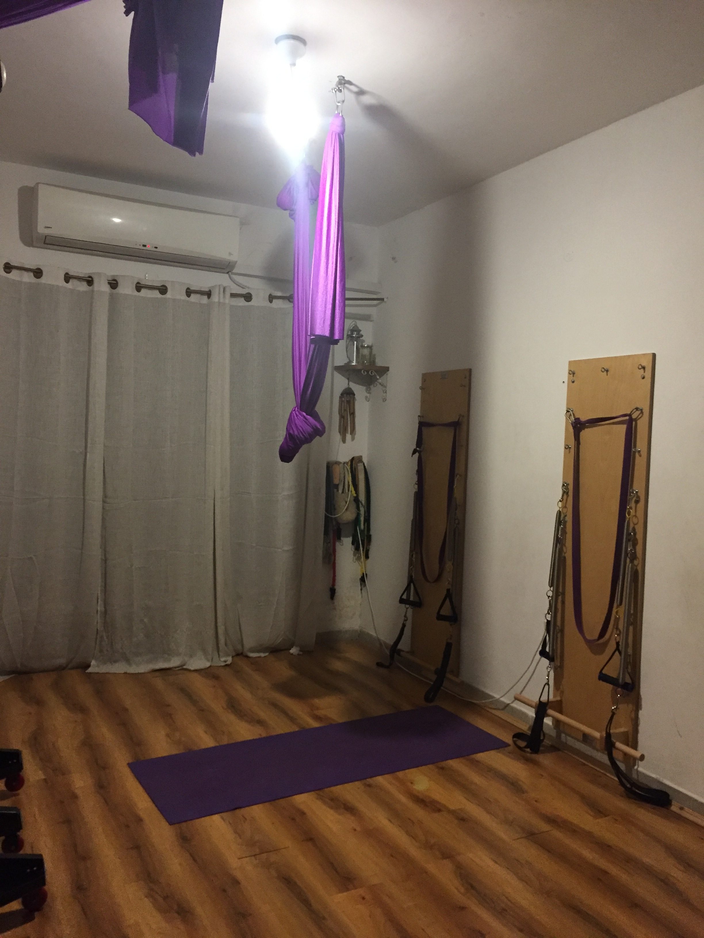 Interior of Inspire Yoga Studio