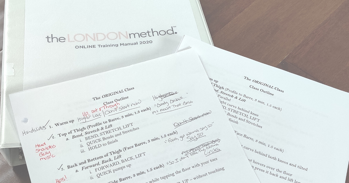 A London Method Training Manual