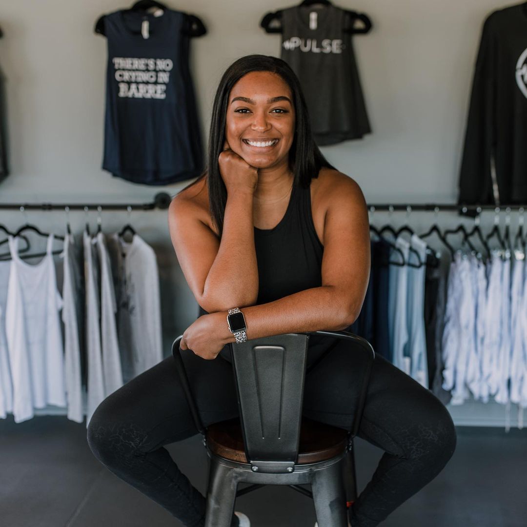 Rodrianna Wallace of Pulse Barre and Fitness in Uniontown, Ohio