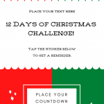 2021 Christmas Instagram Story Template Bundle For Canva