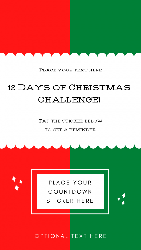 2021 Christmas Instagram Story Template Bundle For Canva